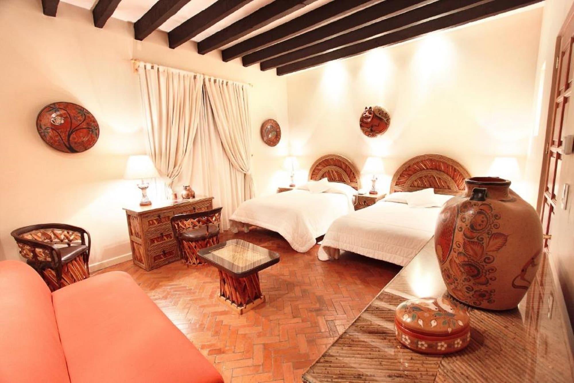 Hotel Boutique La Casa Azul Cuernavaca Kültér fotó