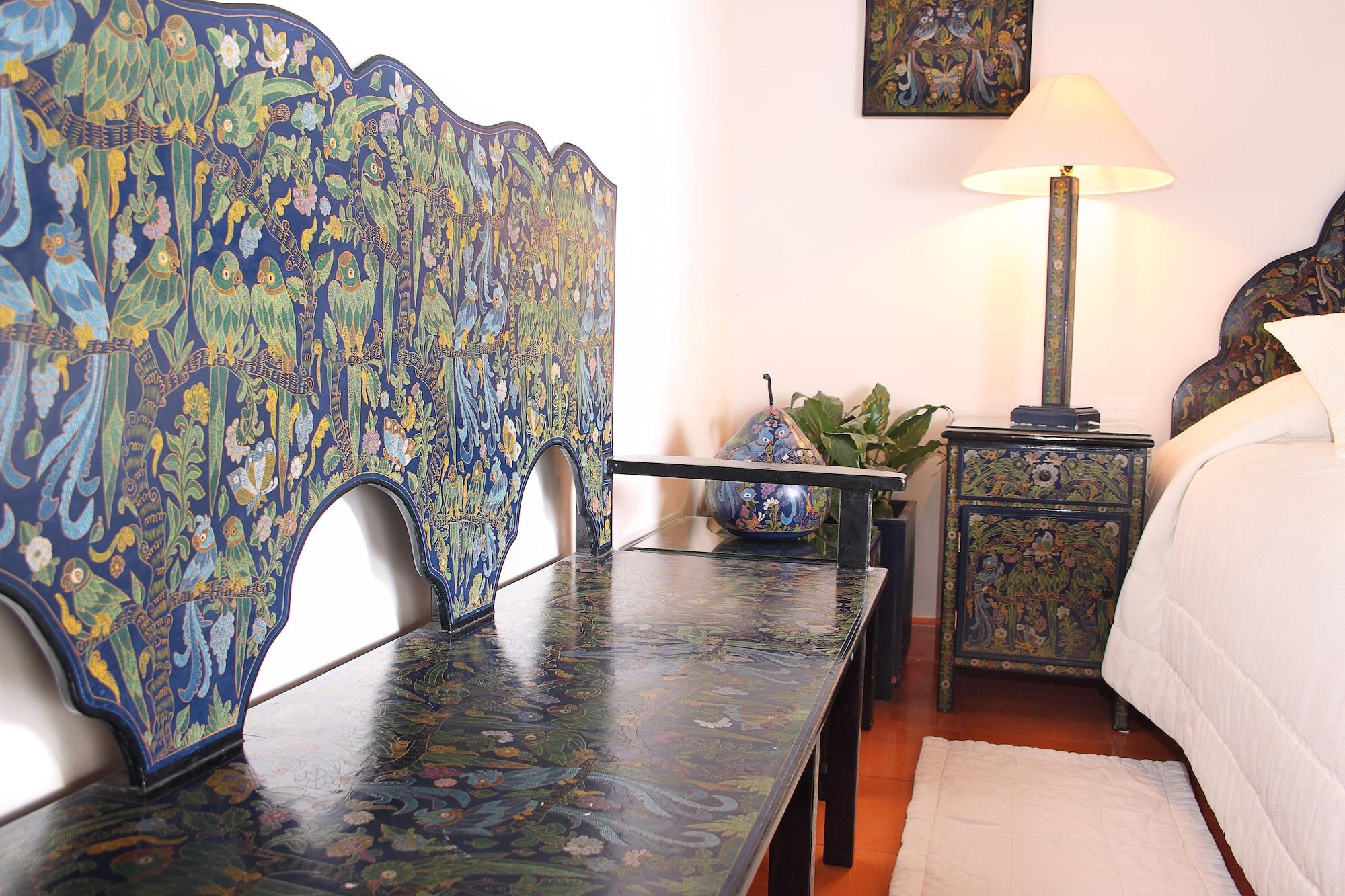 Hotel Boutique La Casa Azul Cuernavaca Kültér fotó